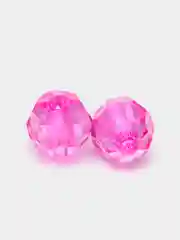 Фуксия бусины с гранями 10 мм
