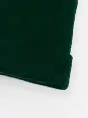 Тёмно-зелёный шапка женская,шапка мужская, шапка унисекс,Шапка бини вязаная унисекс, осенняя шапка