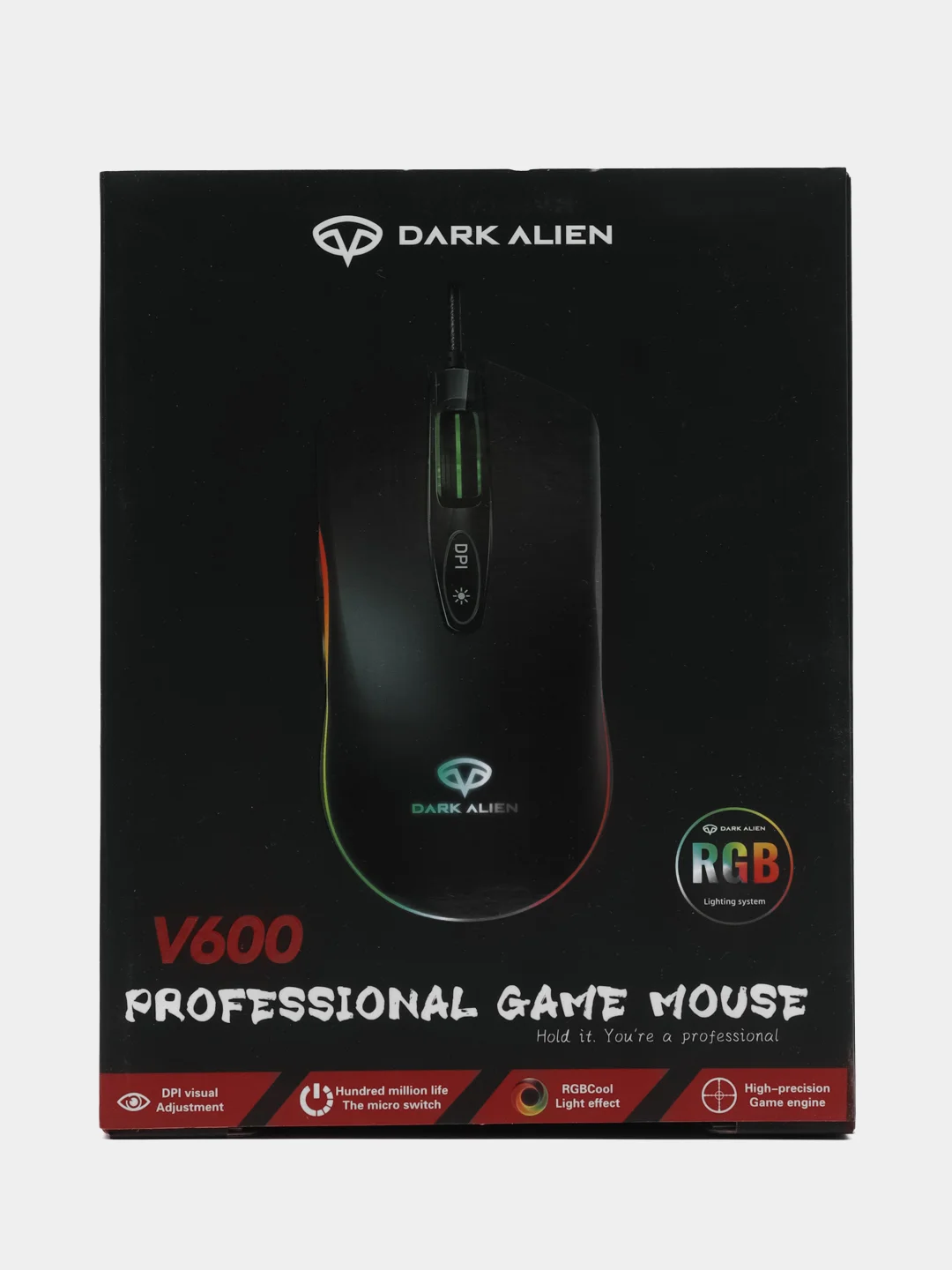 Мышь компьютерная игровая Dark Alien V700