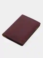 Бордовый итальянская кожаная обложка DuDuBags серии Paul