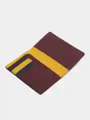 Бордовый итальянская кожаная обложка DuDuBags серии Paul