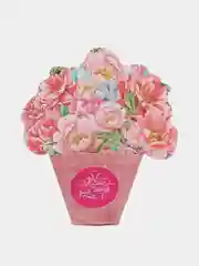 Открытка формовая Только для тебя, с цветами, 9*8 см