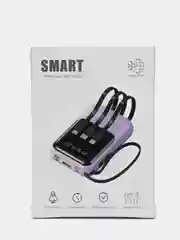 Внешний аккумулятор SMART Power Bank with cable, 20000 mAh