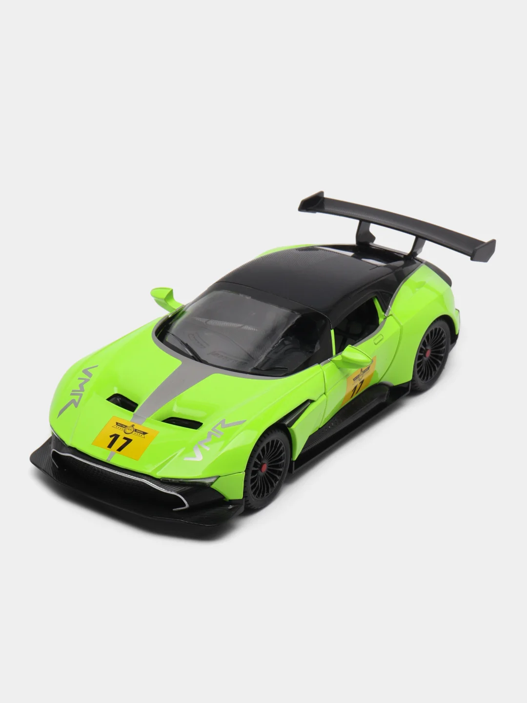 Зеленый металлическая машинка 1:22 Aston Martin A3195