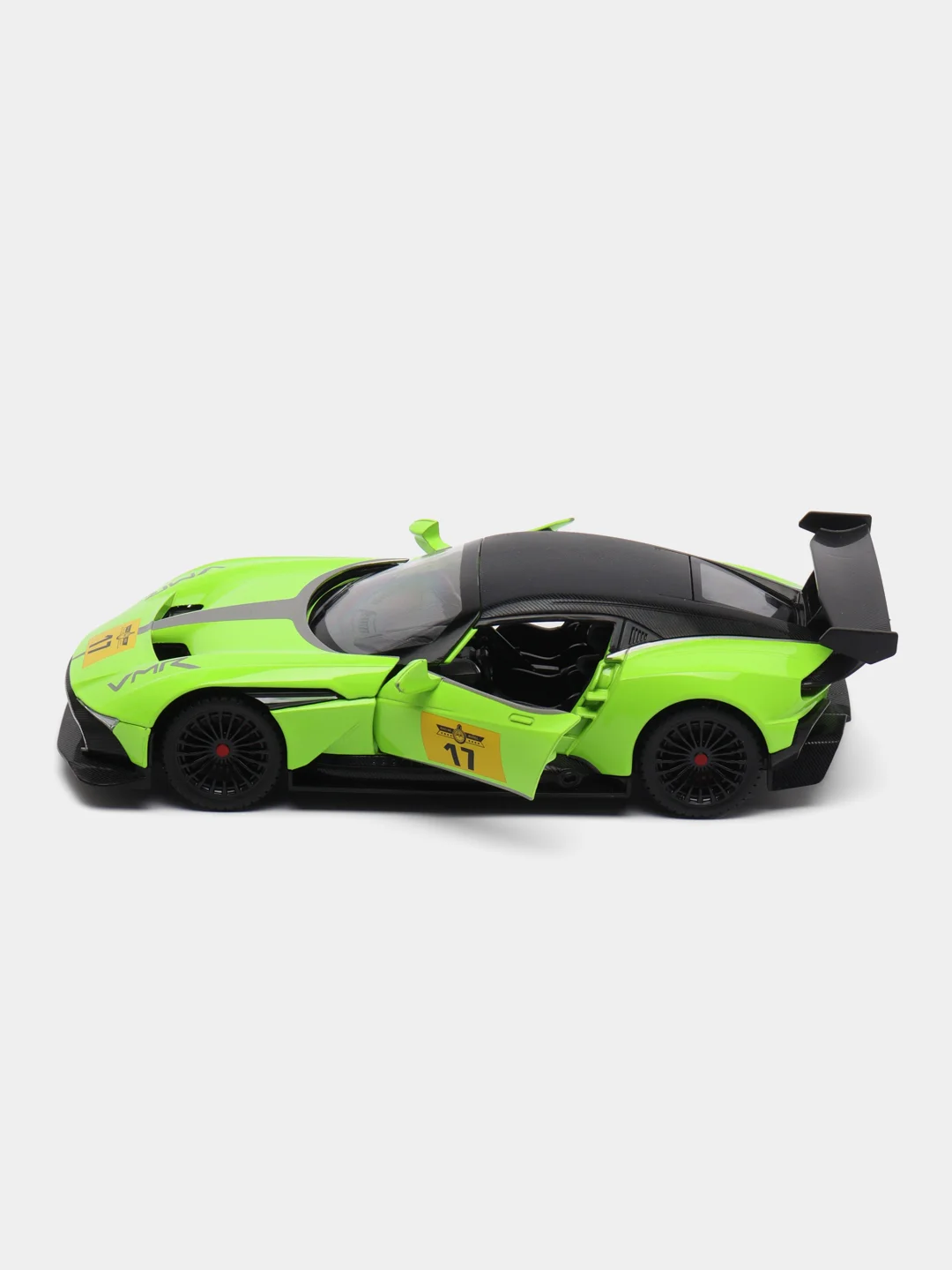 Зеленый металлическая машинка 1:22 Aston Martin A3195