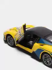 Желтый металлическая машинка 1:22 A3396