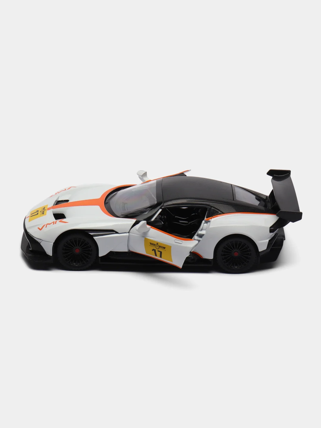 Белый металлическая машинка 1:22 Aston Martin A3195
