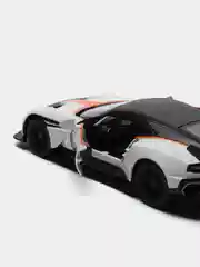 Белый металлическая машинка 1:22 Aston Martin A3195