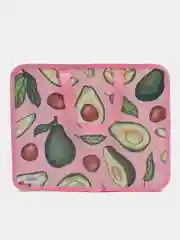 Розовый папка канцелярская с ручками