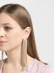 Серьги со стразами