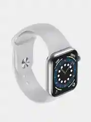 Белый фитнес-часы DT No.1 Smart Watch Series 7, с беспроводной зарядкой