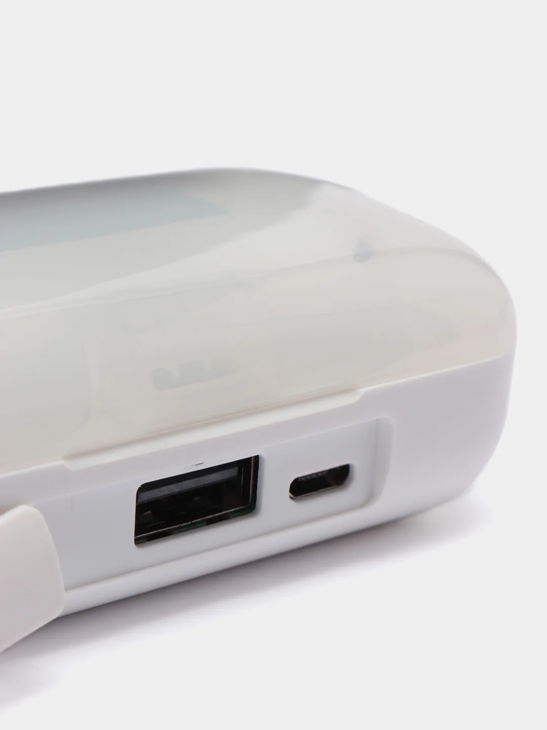 Белый беспроводные наушники TWS F9-5 2200 мА/ч, c функцией powerbank