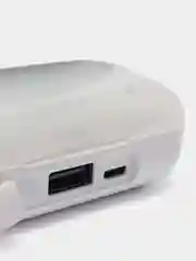 Белый беспроводные наушники TWS F9-5 2200 мА/ч, c функцией powerbank