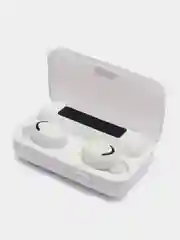Белый беспроводные наушники TWS F9-5 2200 мА/ч, c функцией powerbank