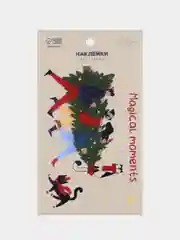 Наклейки на телефон, новогодние, 8 х 14 см
