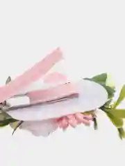 Коралловый детские заколки для волос "Цветы", 3 штуки, заколки для девочек
