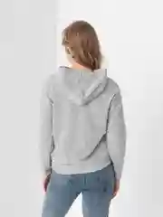 Серый худи LaFemme, с капюшоном