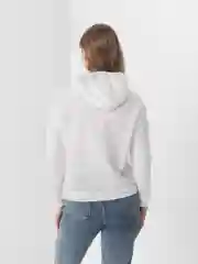 Белый худи LaFemme, с капюшоном