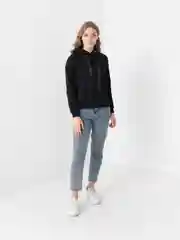 Черный худи LaFemme, с капюшоном