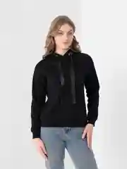 Черный худи LaFemme, с капюшоном