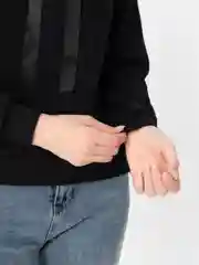 Черный худи LaFemme, с капюшоном