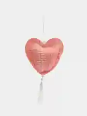 Новогодняя елочная игрушка из текстиля, новогоднее украшение для дома, Сердце, Елочка.