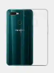 Прозрачный чехол для Oppo A7, прозрачный, силиконовый