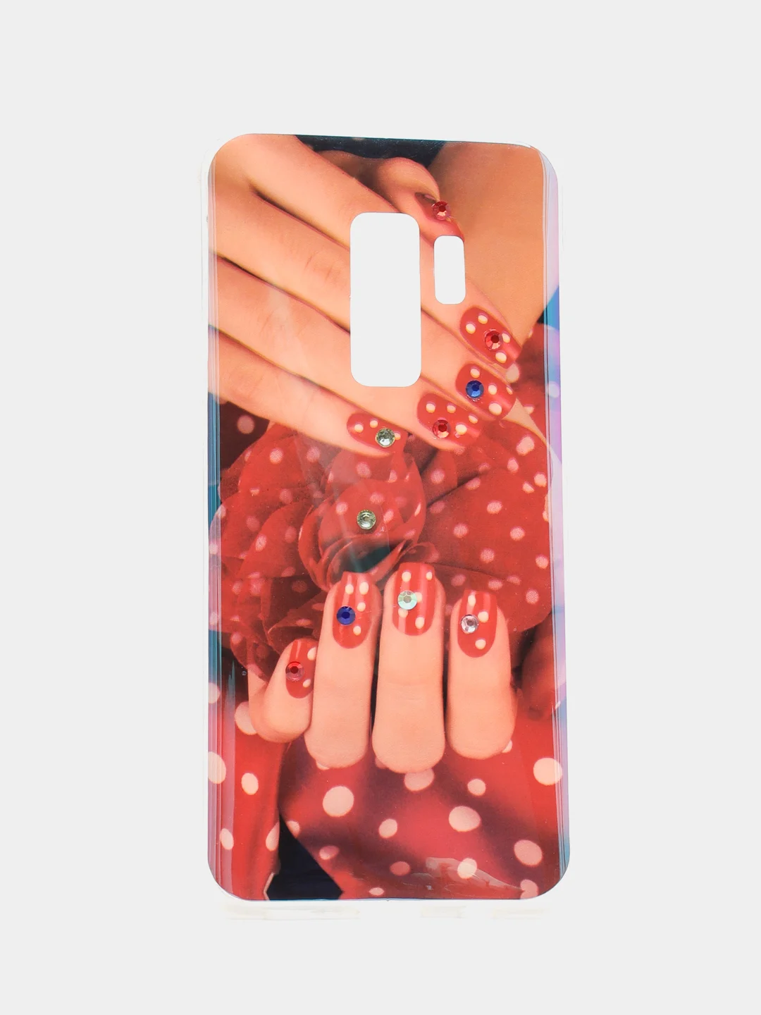 Алый чехол для Samsung S9 plus