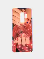 Алый чехол для Samsung S9 plus