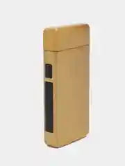 Золотой зажигалка электрическая импульсная двойная дуга с зарядкой USB