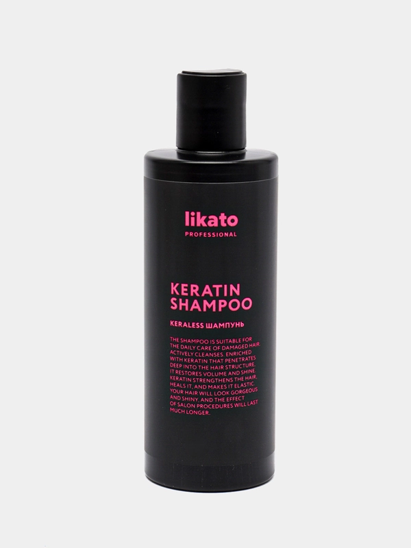 Шампунь KERALESS мягко очищающий волосы и насыщающий их кератином-Likato professional 250