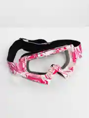 Розовый прозрачные мото очки для мотокросса