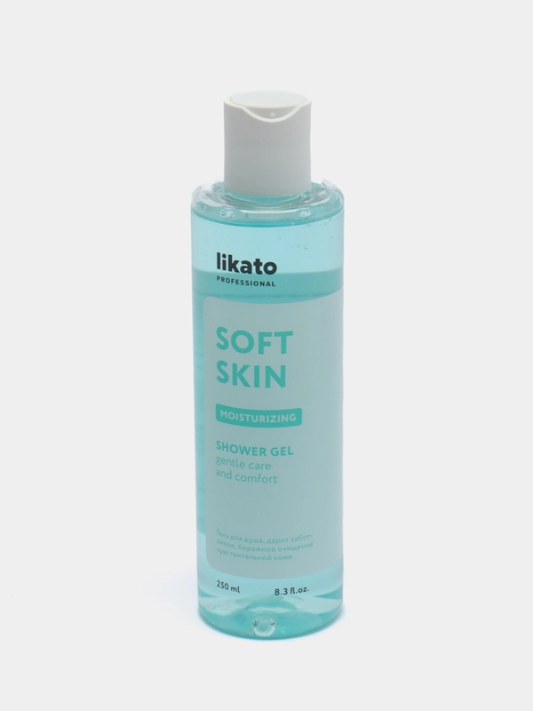 Гель-эликсир для душа SOFT SKIN. С экстрактами солодки и лилии,Likato Professional, 250 мл