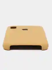 Горчичный чехол Silicone Case для iPhone (айфон) 7, 8, XS, XR, 11, 12, 13, XS Max, Pro, Max, Plus, силиконовый
