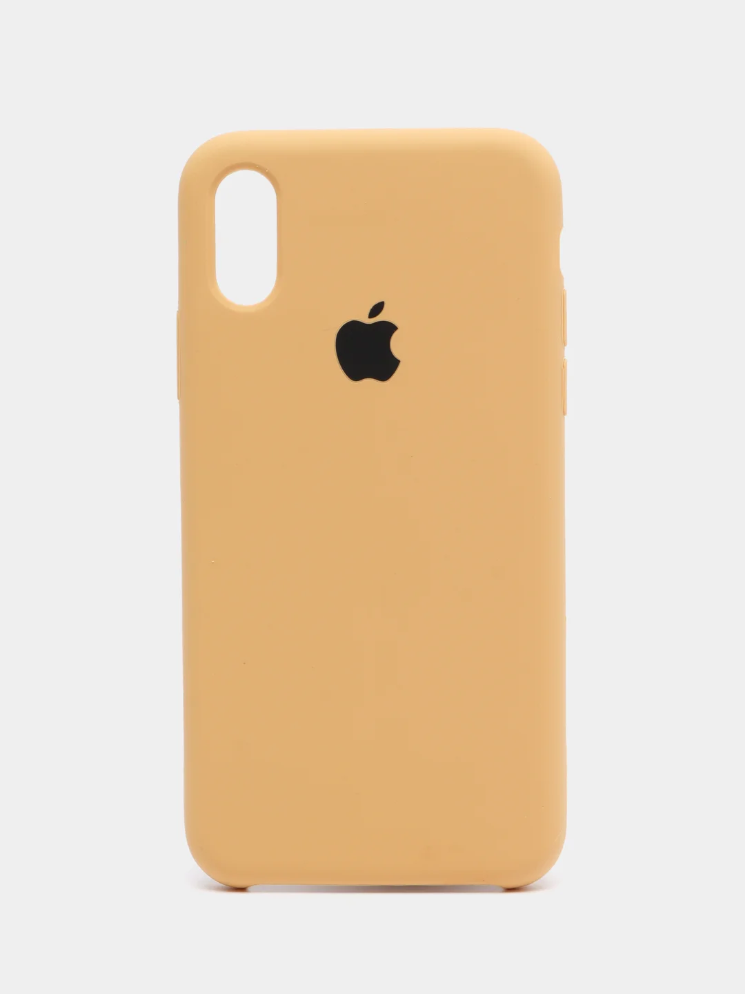Горчичный чехол Silicone Case для iPhone (айфон) 7, 8, XS, XR, 11, 12, 13, XS Max, Pro, Max, Plus, силиконовый