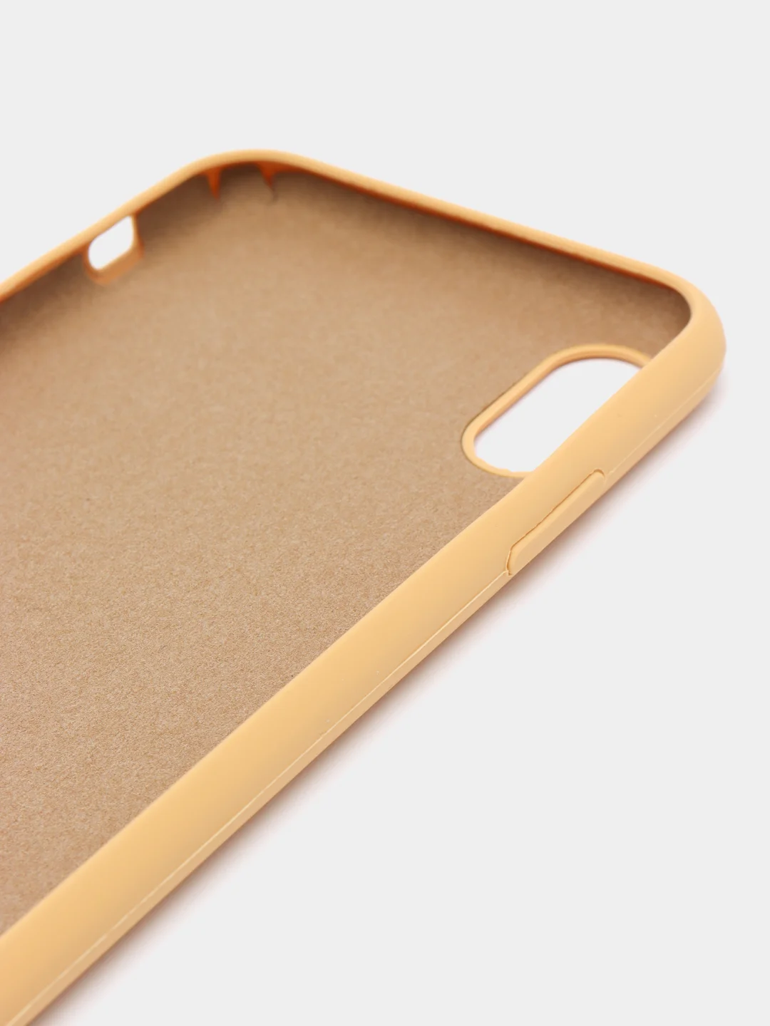 Горчичный чехол Silicone Case для iPhone (айфон) 7, 8, XS, XR, 11, 12, 13, XS Max, Pro, Max, Plus, силиконовый