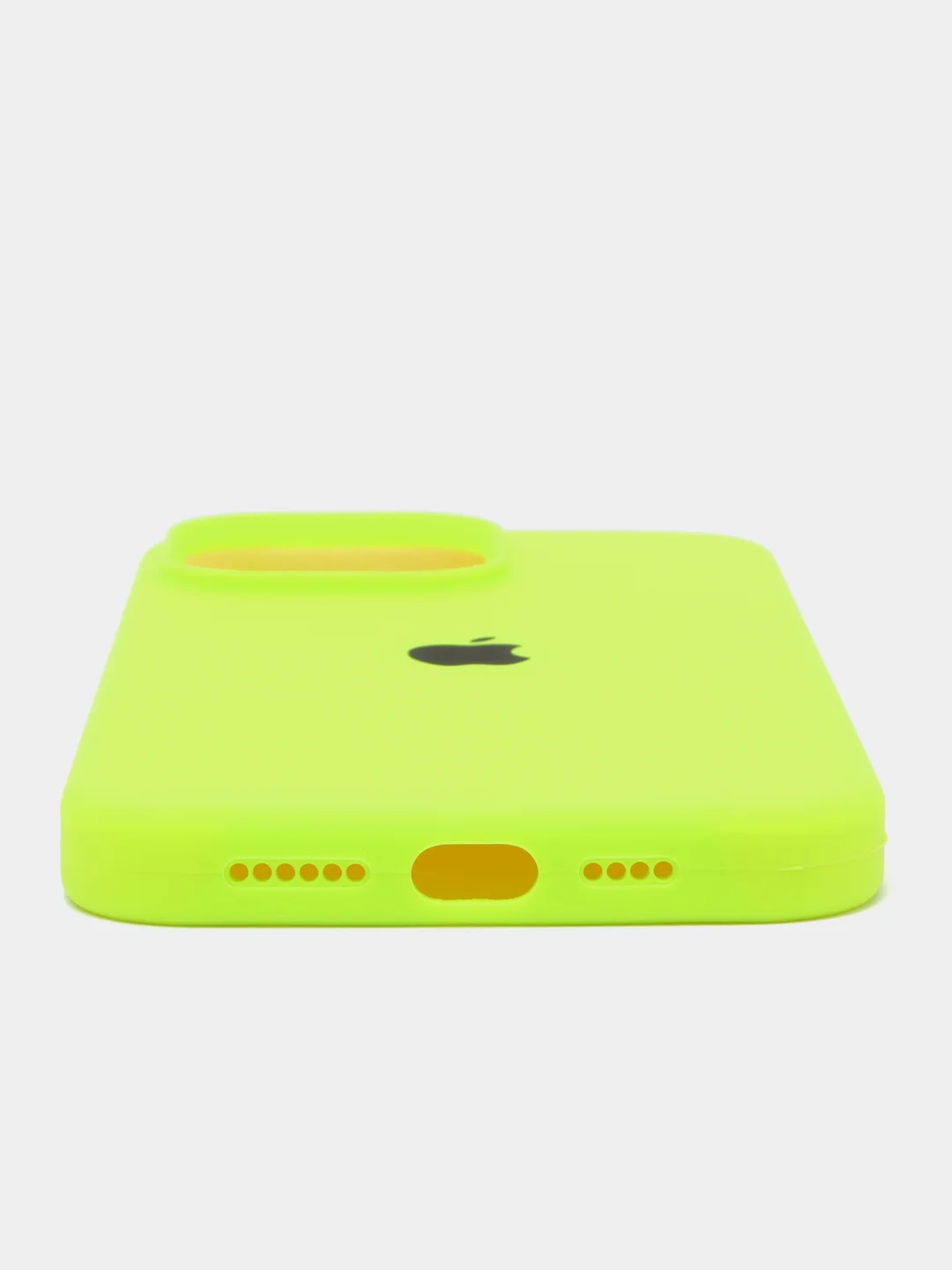 Салатовый чехол Silicone Case для iPhone (айфон) 7, 8, XS, XR, 11, 12, 13, XS Max, Pro, Max, Plus, силиконовый