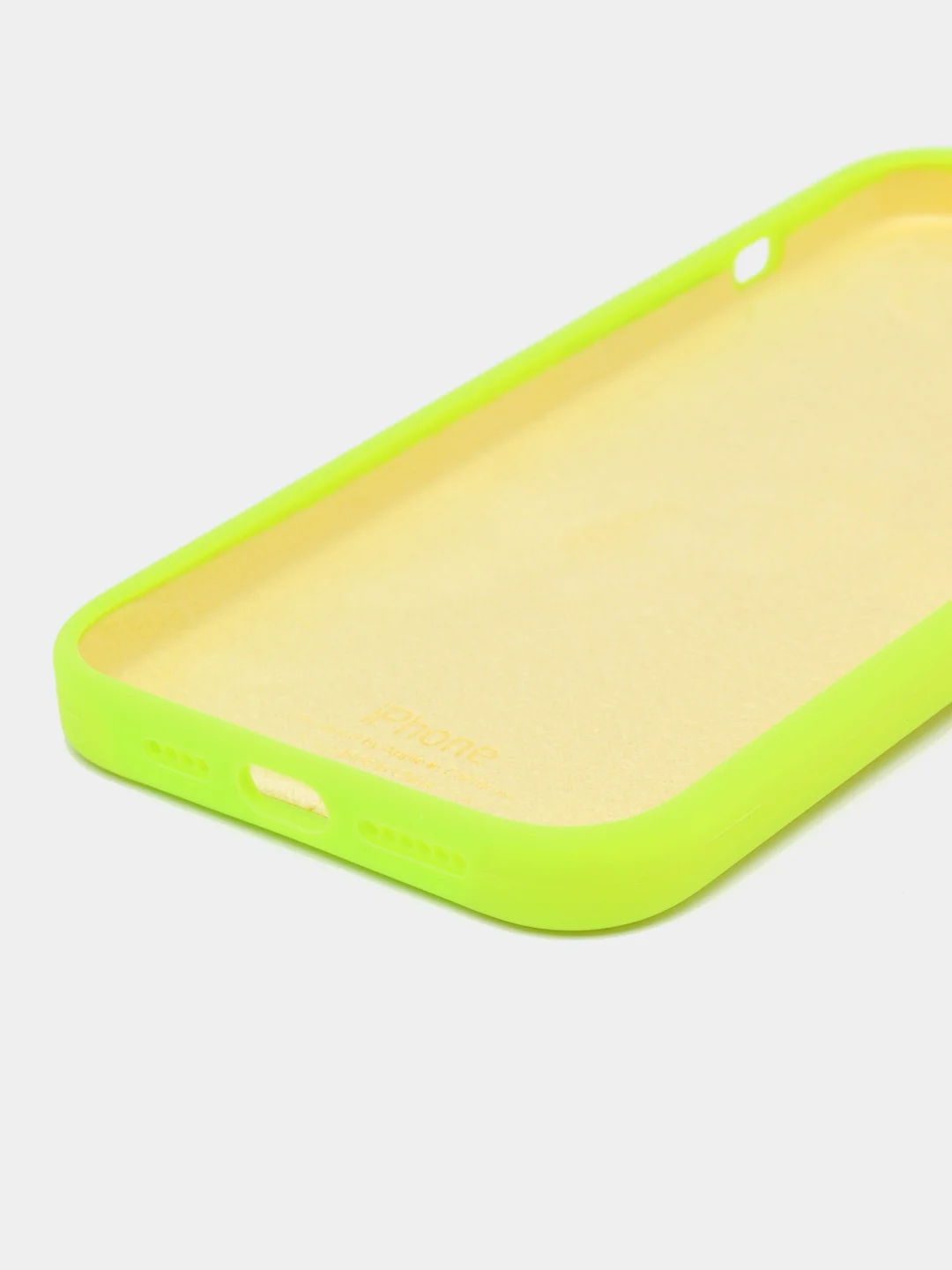 Салатовый чехол Silicone Case для iPhone (айфон) 7, 8, XS, XR, 11, 12, 13, XS Max, Pro, Max, Plus, силиконовый