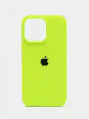 Салатовый чехол Silicone Case для iPhone (айфон) 7, 8, XS, XR, 11, 12, 13, XS Max, Pro, Max, Plus, силиконовый