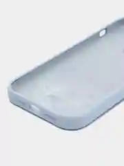 Голубой чехол Silicone Case для iPhone (айфон) 7, 8, XS, XR, 11, 12, 13, XS Max, Pro, Max, Plus, силиконовый