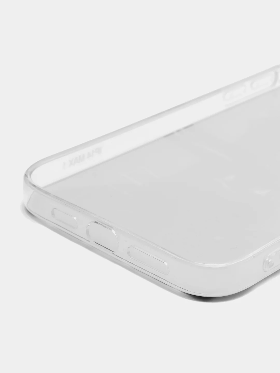 Серый силиконовый чехол на Apple iPhone 14 Plus / Айфон 14 Плюс прозрачный, с рисунком