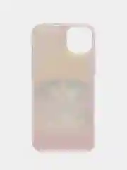 Желтый силиконовый чехол на Apple iPhone 14 Plus / Айфон 14 Плюс прозрачный, с рисунком