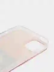 Желтый силиконовый чехол на Apple iPhone 14 Plus / Айфон 14 Плюс прозрачный, с рисунком
