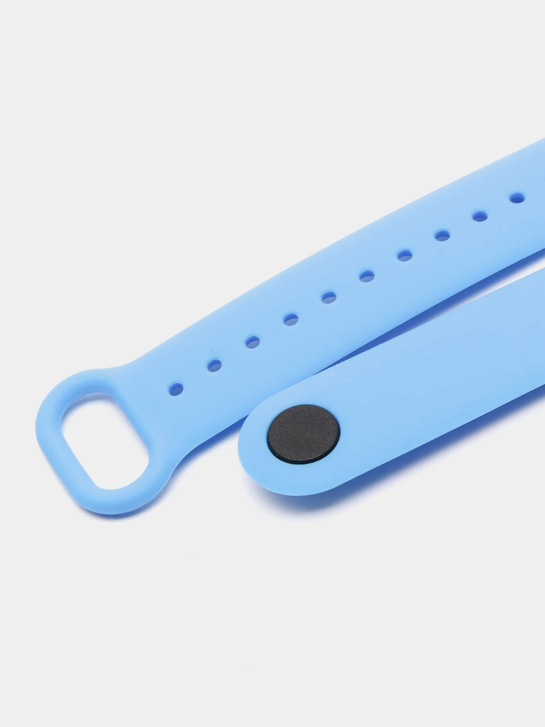 Синий силиконовый ремешок для фитнес-браслетов Xiaomi Mi Band 5 и Mi Band 6