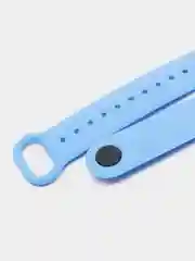 Синий силиконовый ремешок для фитнес-браслетов Xiaomi Mi Band 5 и Mi Band 6