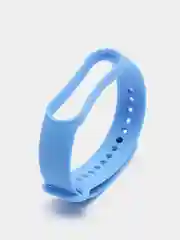 Синий силиконовый ремешок для фитнес-браслетов Xiaomi Mi Band 5 и Mi Band 6