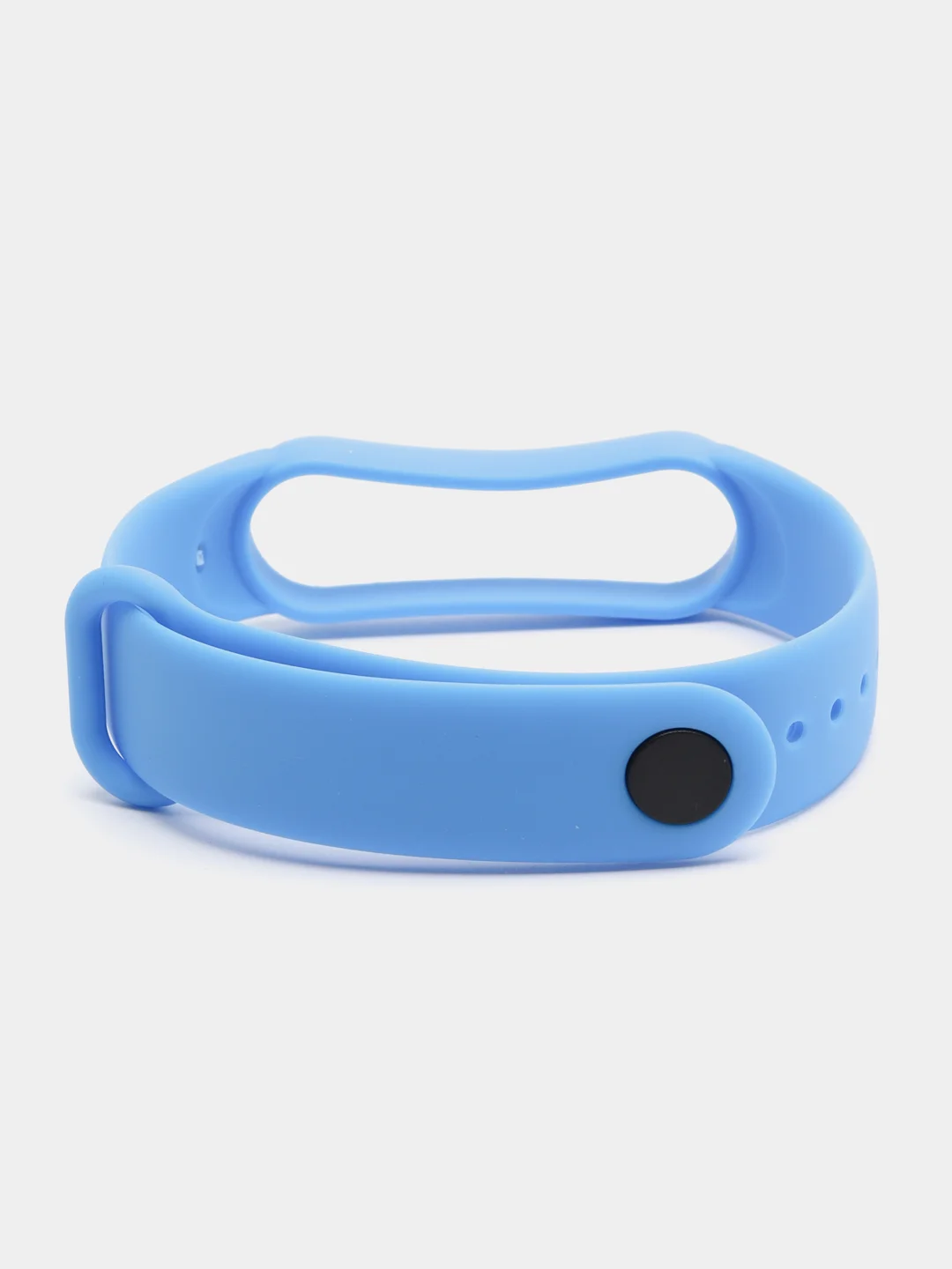 Синий силиконовый ремешок для фитнес-браслетов Xiaomi Mi Band 5 и Mi Band 6