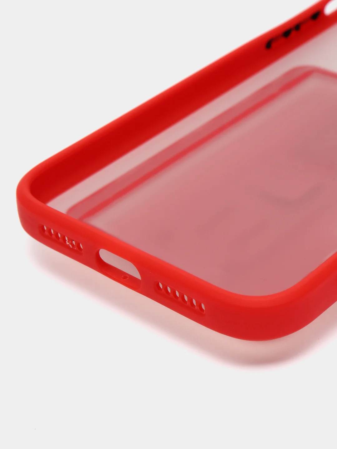 Красный чехол с карманом для карт на iPhone 7, 8, XR, 11, 12, 13, Pro, Max, SE, магнит, подставка