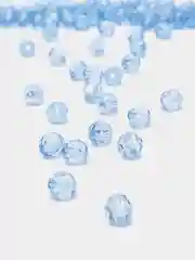 Голубой бусины с гранями 10 мм