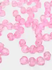 Розовый бусины с гранями 10 мм